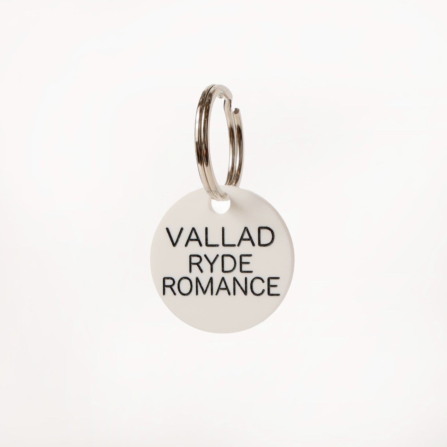 KEYRING VALLAD RYDE ROMANCE WHITE