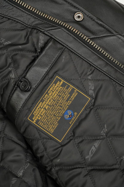 2025 VALLAD×AVIREX   LEATHER JACKET