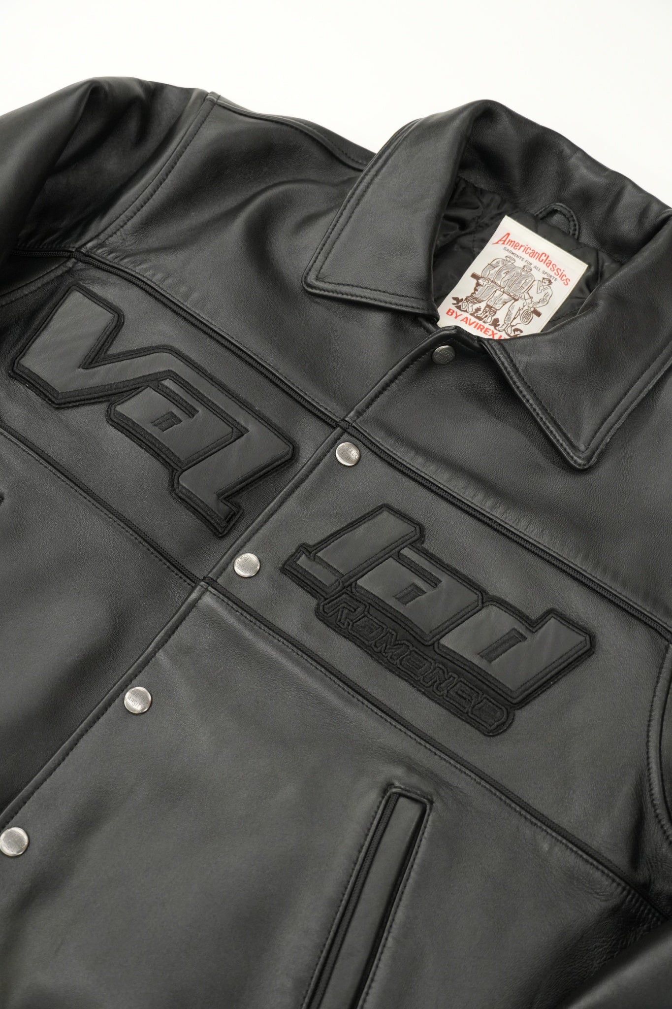 2025 VALLAD×AVIREX   LEATHER JACKET