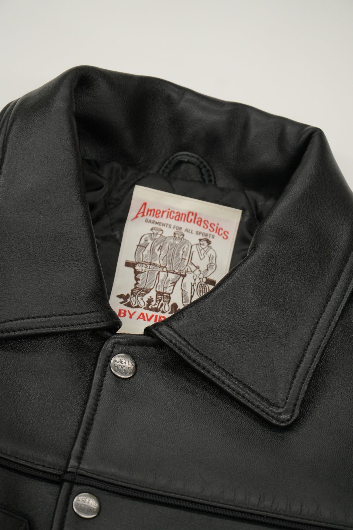 2025 VALLAD×AVIREX   LEATHER JACKET