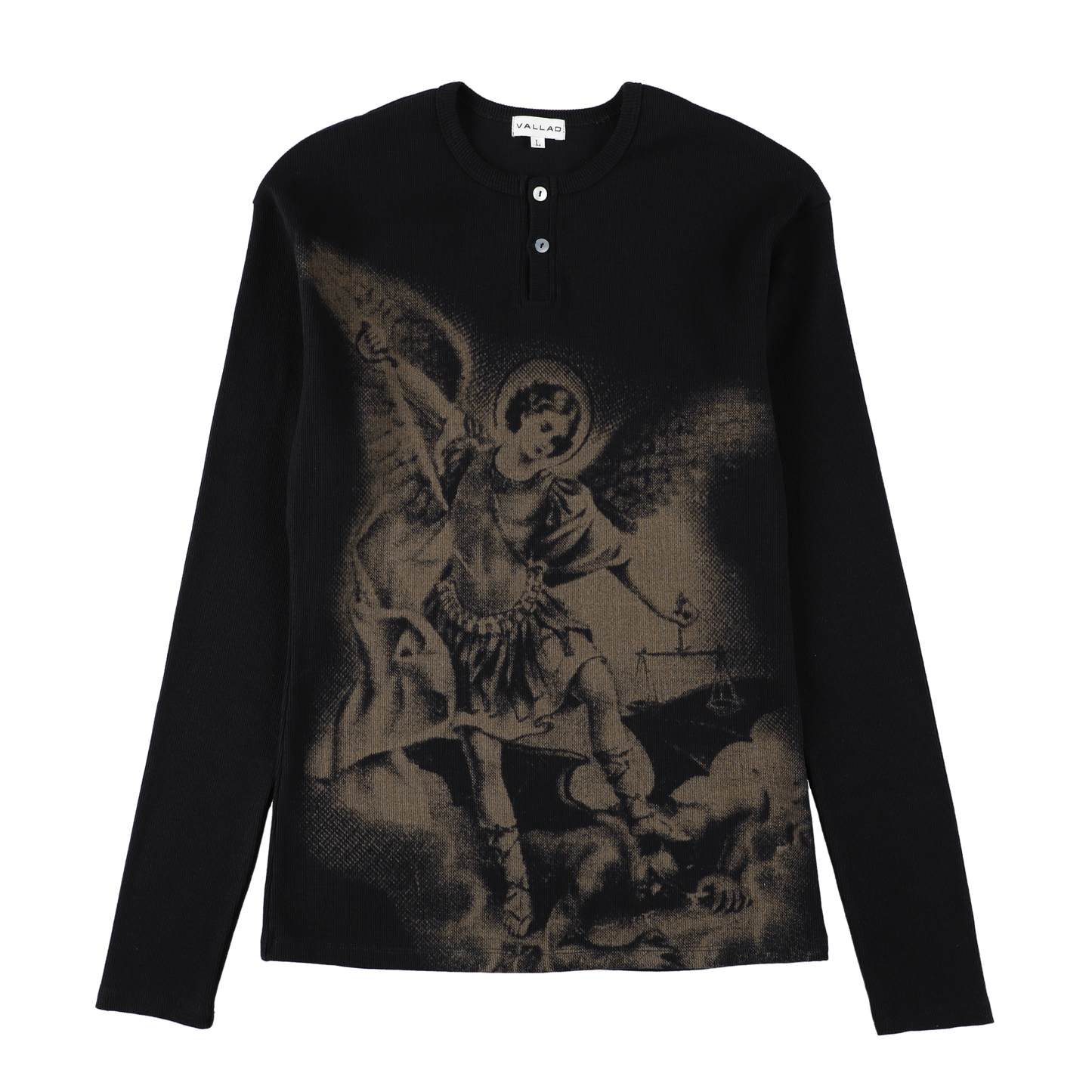 V.HENRY NECK L/S BLACK – VALLAD-STUDIO V.HENRY NECK L/S BLACK – VALLAD-STUDIO