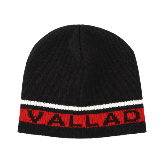 VALLAD BEANIE CAP BLK/RED