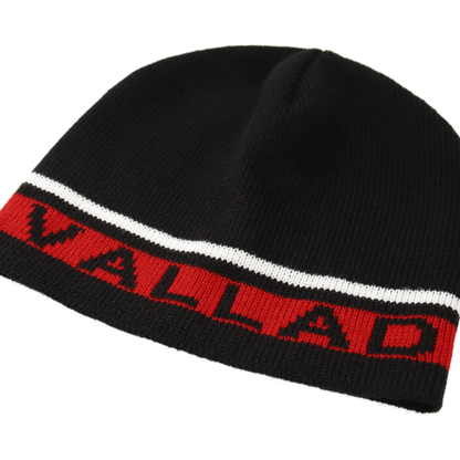 VALLAD BEANIE CAP BLK/RED