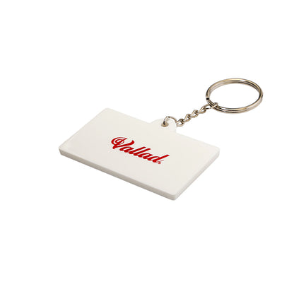 VALLAD×CAR SERVICE COLLABO KEY CHAIN LICENSE PLATE