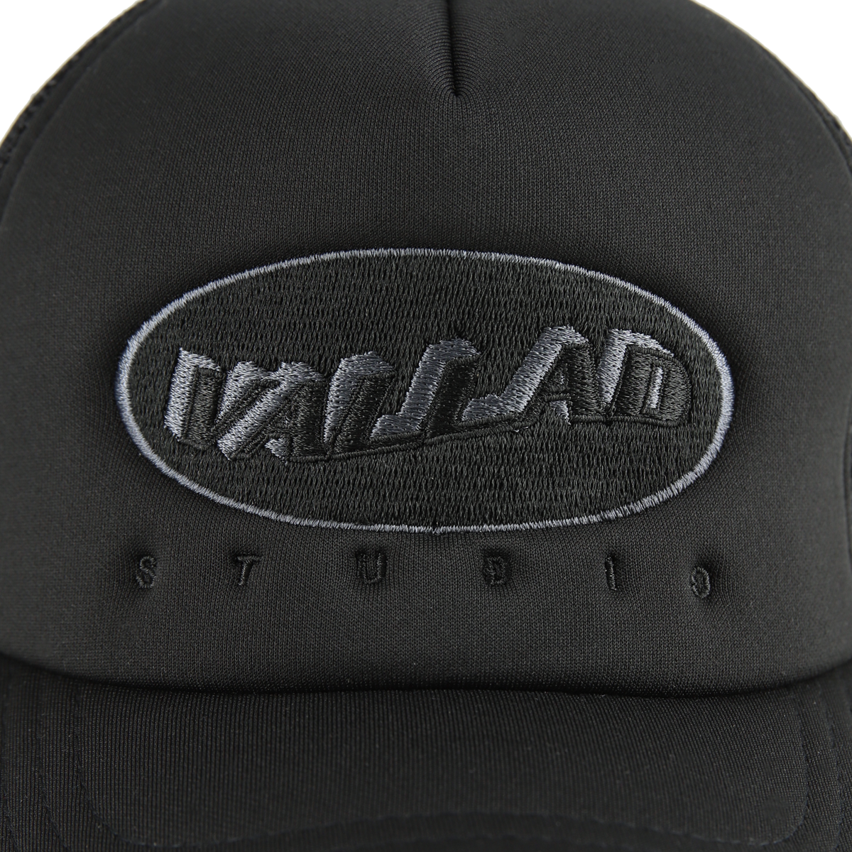 【特価品】VALLAD LOGO MESH CAP BLK/BLK 帽子