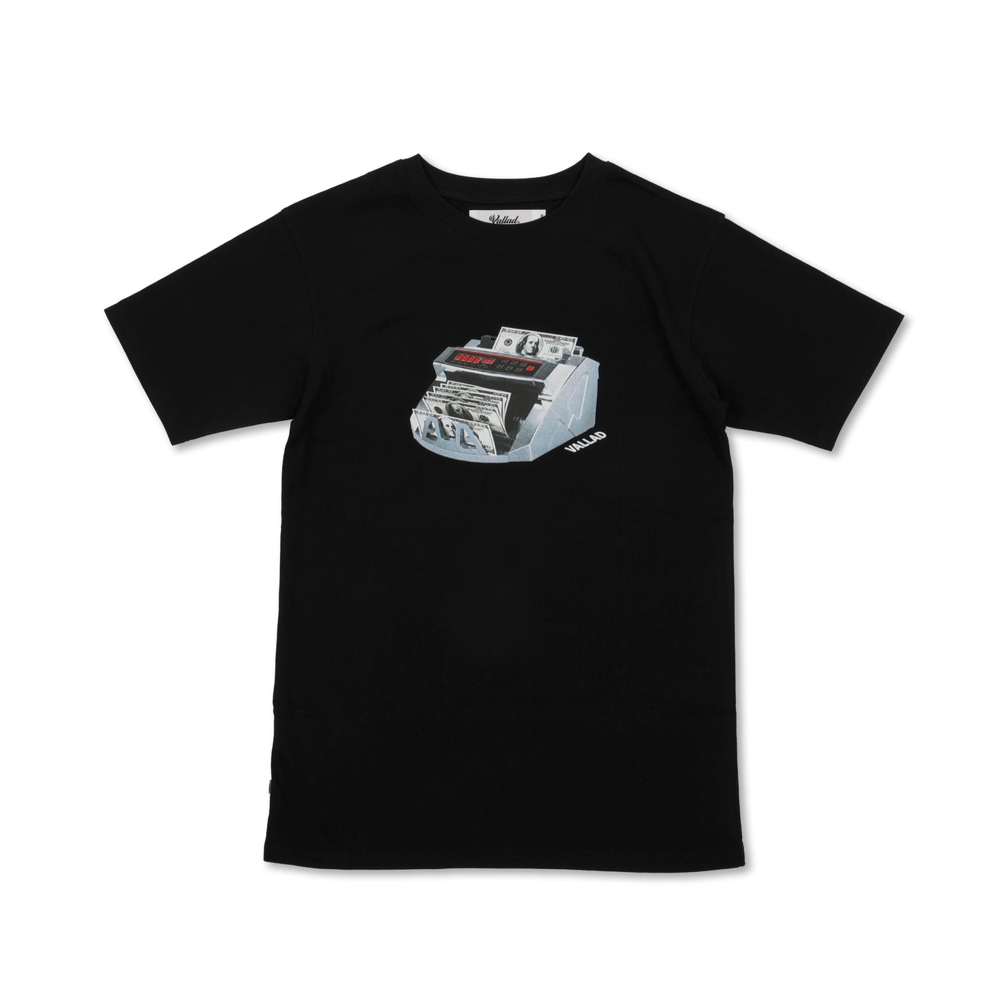 VALLAD CASH DISPENSER TEE BLK