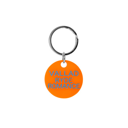 KEYRING VALLAD RYDE ROMANCE ORANGE×BLUE