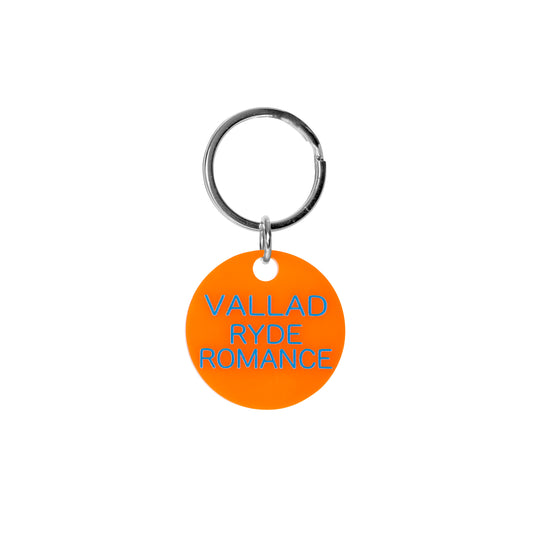 KEYRING VALLAD RYDE ROMANCE ORANGE×BLUE