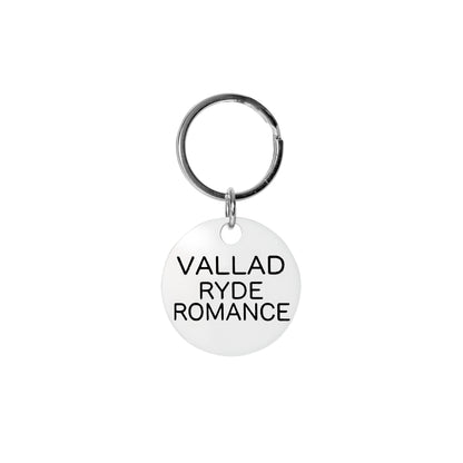 KEYRING VALLAD RYDE ROMANCE WHITE